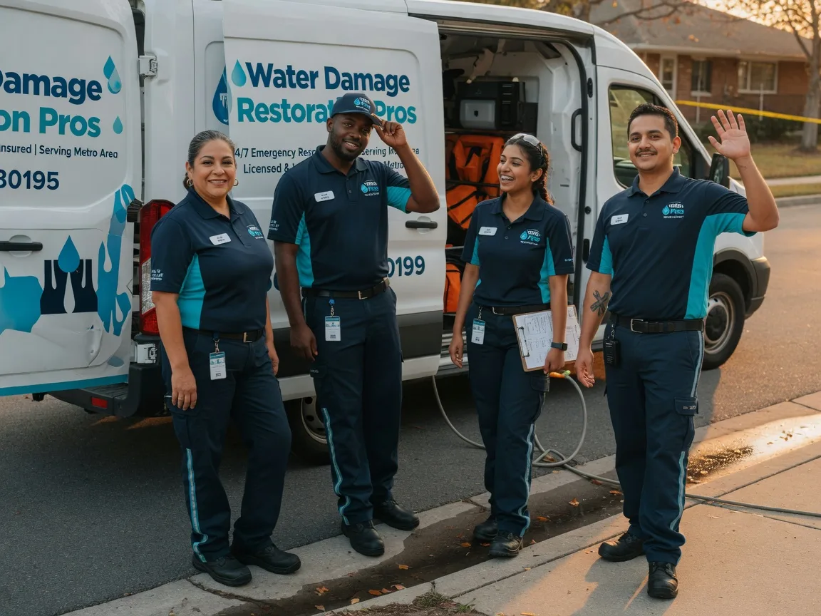 Water Damage Restoration company in Colfax, ND