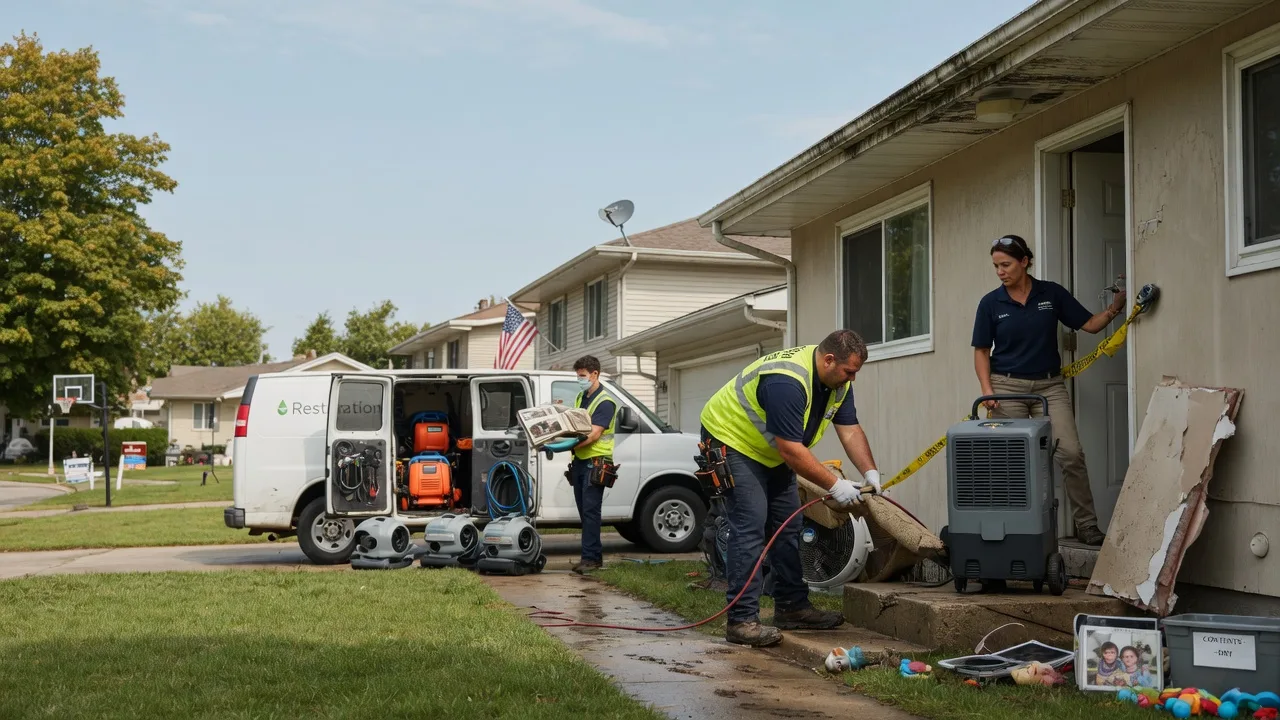 Water Damage Restoration in Colfax, ND near me